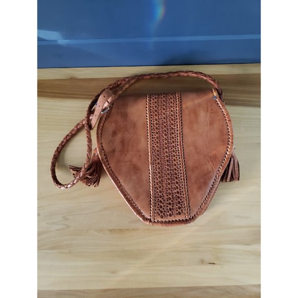 Four Winds Western Leather Shoulder Bag‎ - Picture 2 of 5